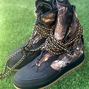 Exclusive Nike Air Force 1 SF Black Camo